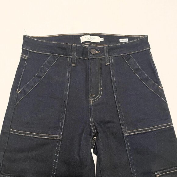 Hidden Tracey Straight Denim Jeans Womens Size 26 - Picture 2 of 16
